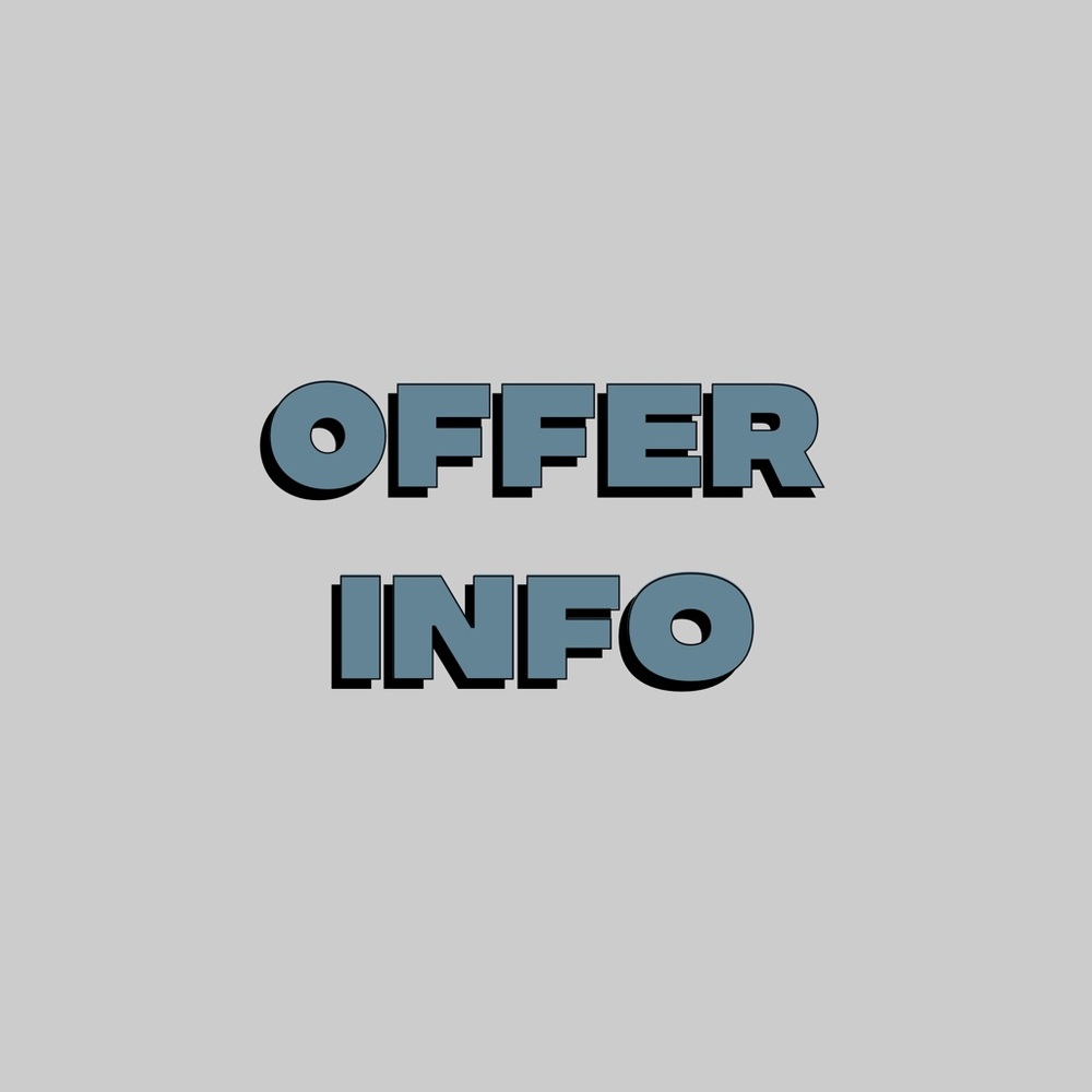 Some info about offers...